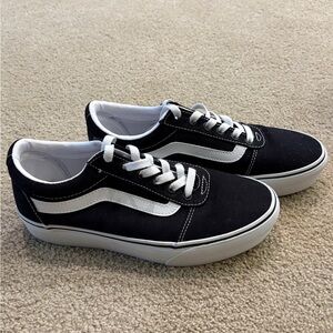Vans Black and White Women's Sneakers